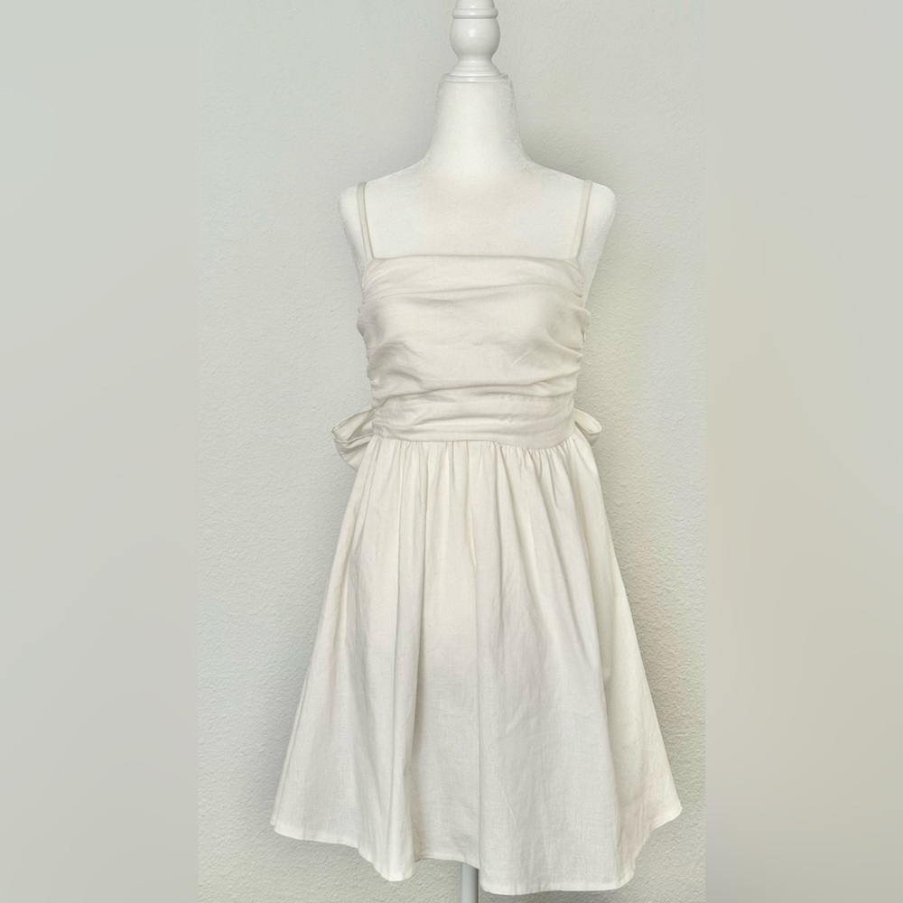 Girly Mood Mini Dress White